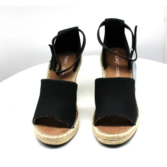 Women s TOMS Marisol Wedge Ankle Strap Sandal - Picture 4 of 8